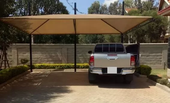 Cloth Parking Shade - Car port - Double / 2 Cars